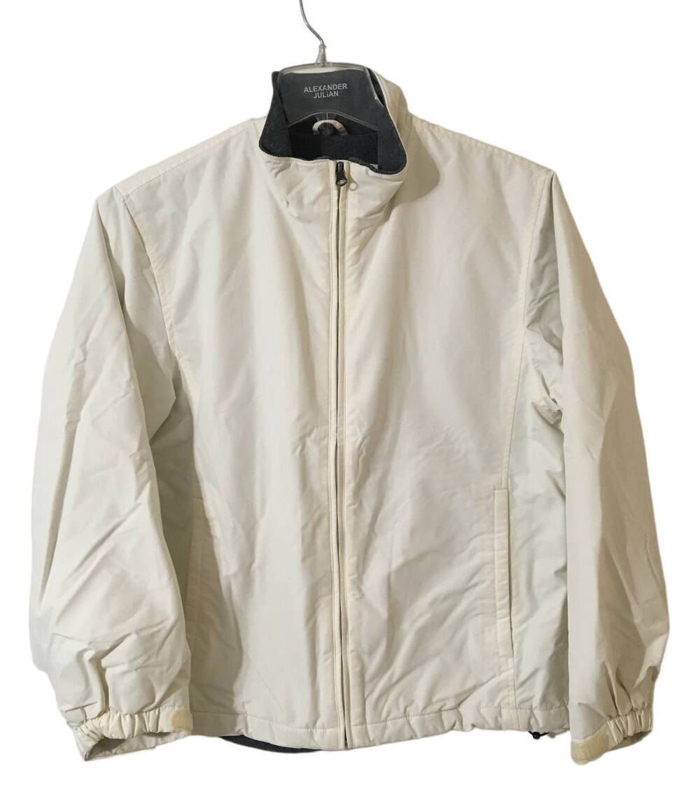 Lands’ End Medium Thermolite Windcheck Jacket Zippered Slip & Interior Pockets